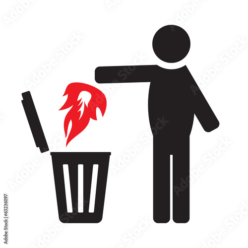 No fire sign