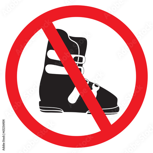 No ski boot