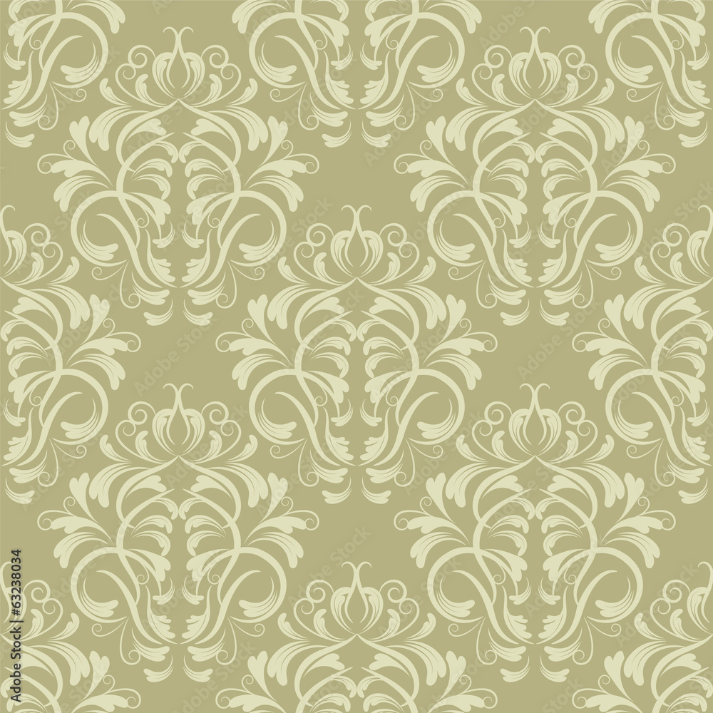 vector seamless backdrop. damask pattern. flower wallpaper vector seamless backdrop. damask pattern. flower wallpaper
