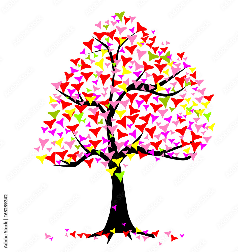 Summer Hearts Tree