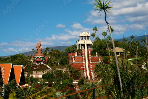 Temple Waterslide