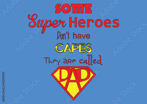 Super Heroes-Father's Day