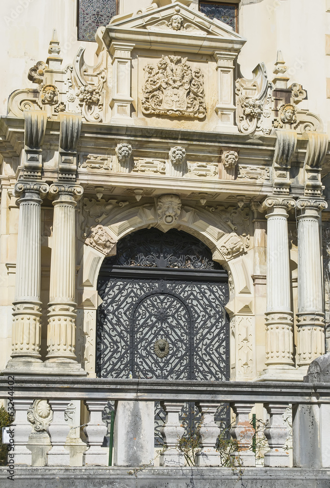 Obraz premium The portal of a castle