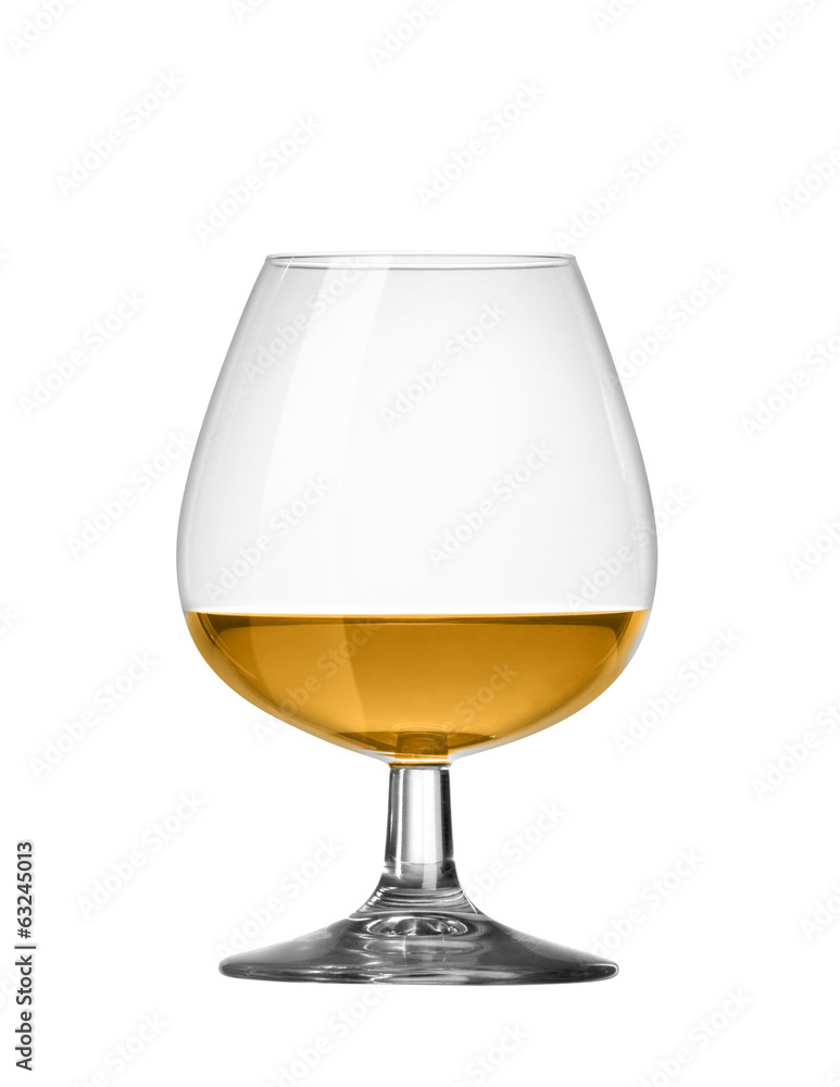 glass of cognac glass of cognac