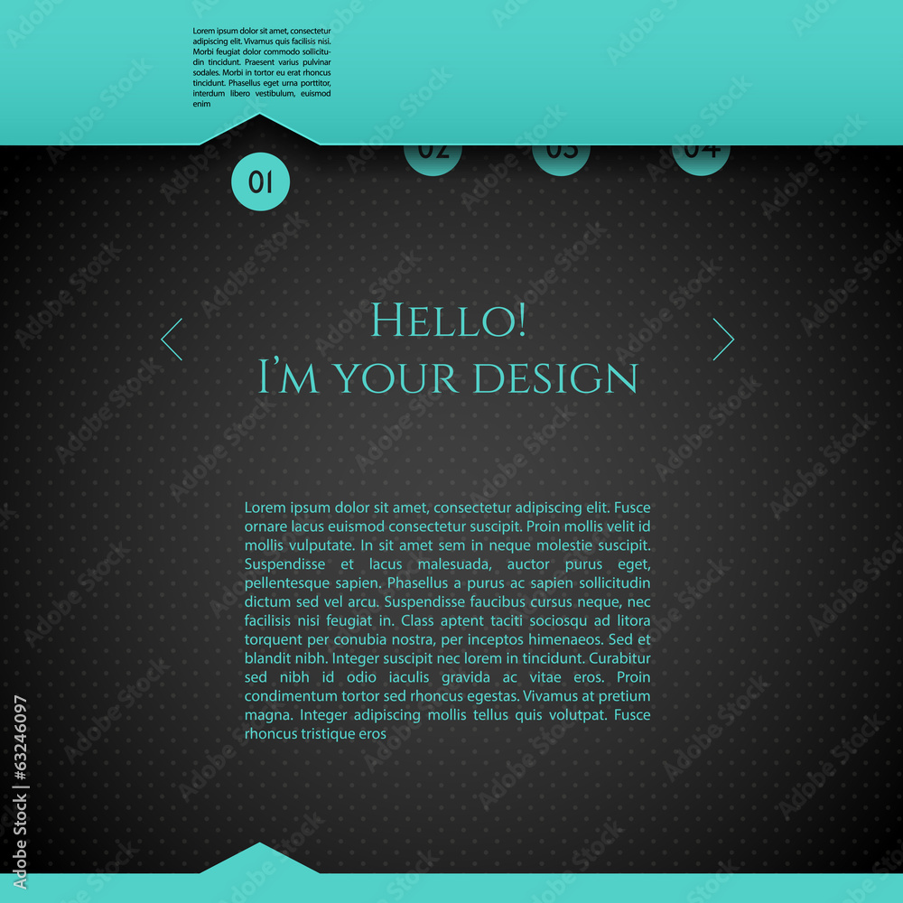 Obraz premium Design template