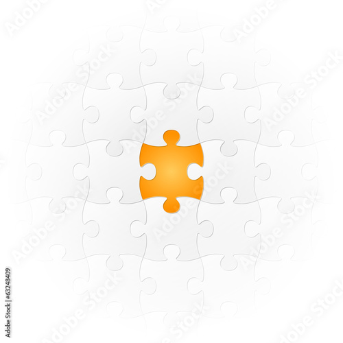 Puzzle - besonderes Stück