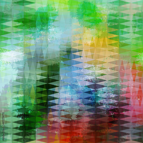 Abstract blue and green grunge defocused background. Eps10