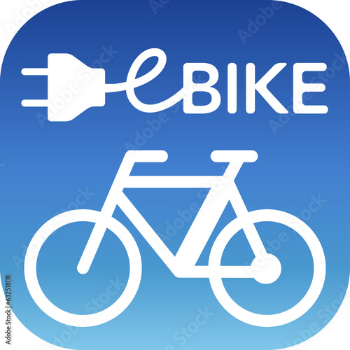 e-bike vector button design