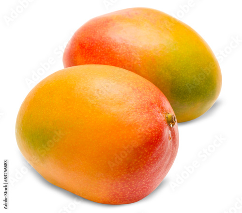 Mango isolated on white background
