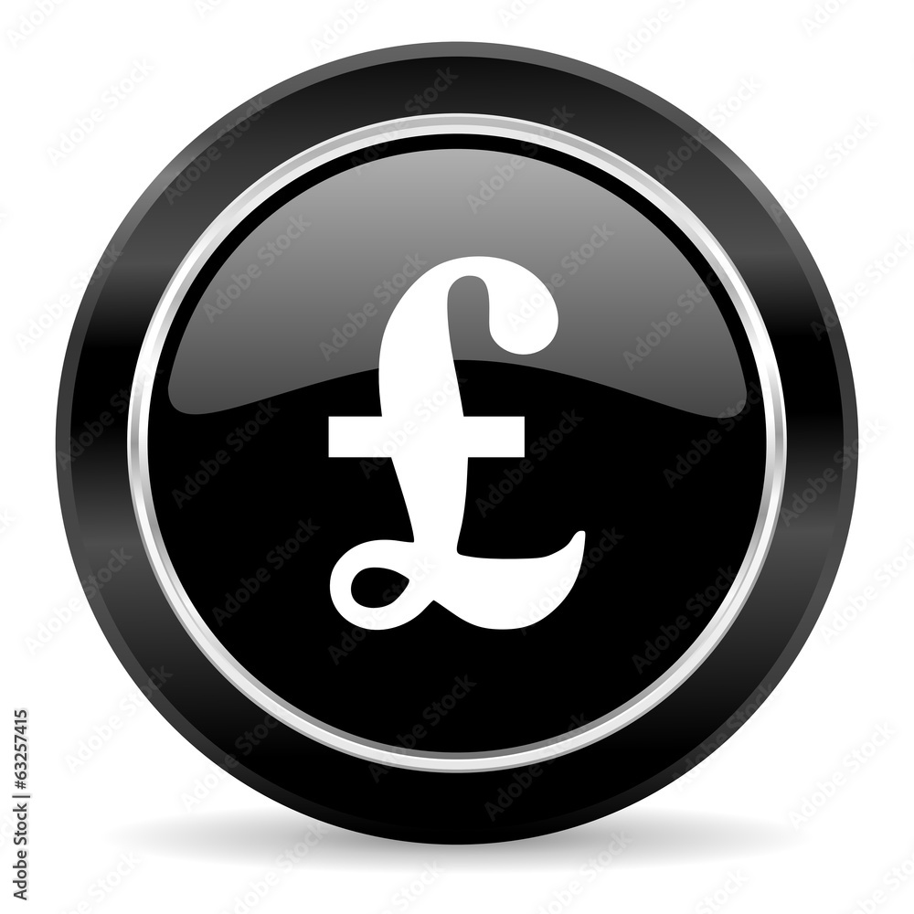 Obraz premium pound icon