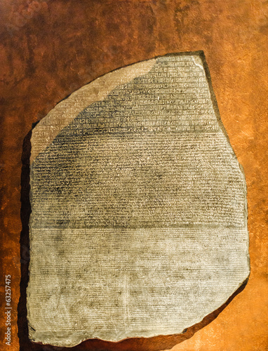 Replica of Rosetta Stone