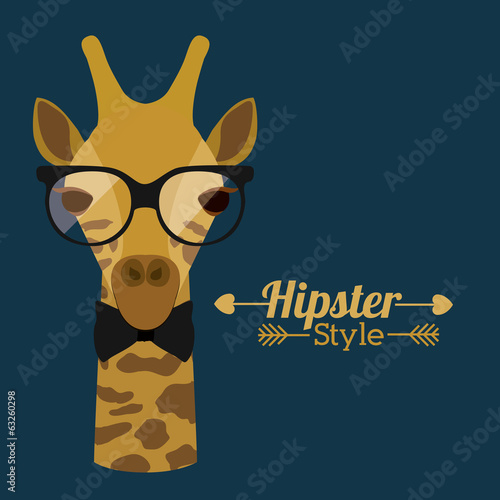 Animal hipster design