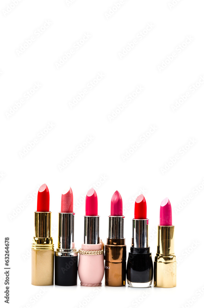 Lipstick isolated white background Lipstick isolated white background