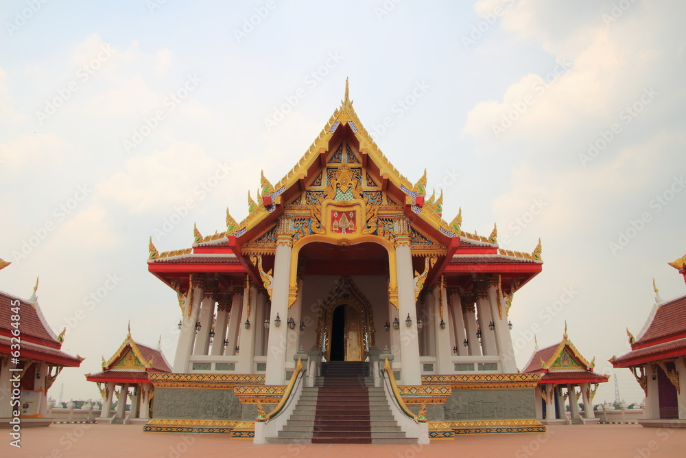 temple at Mahachulalongkornrajavidyalaya University temple at Mahachulalongkornrajavidyalaya University