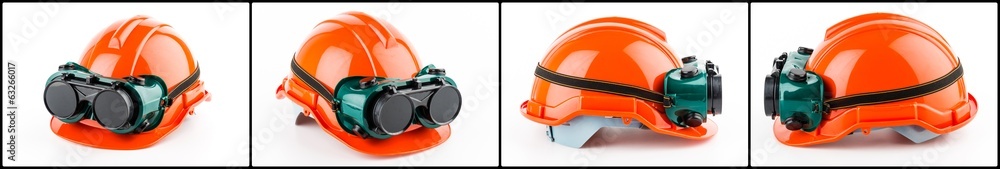 Naklejka premium Safety helmet