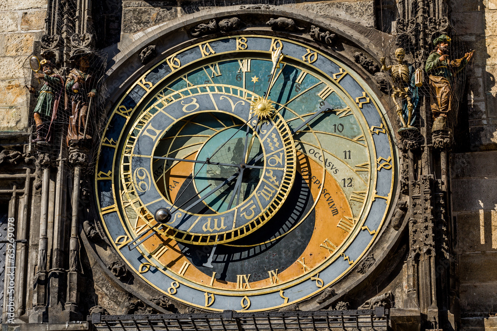 The Prague astronomical clock, or Prague orloj