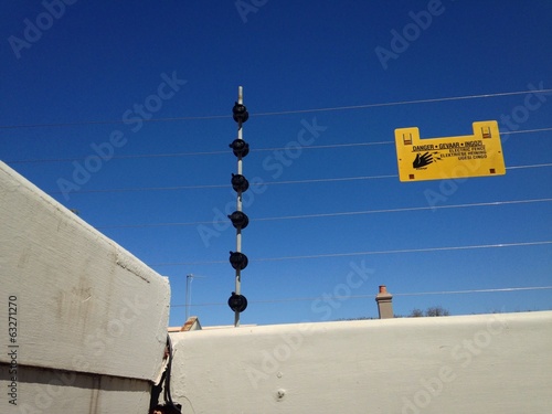 security electric fence