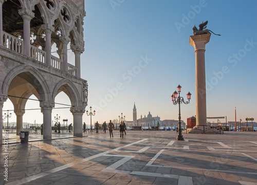 Venice - Doge palace and Saint Mark square © Renáta Sedmáková