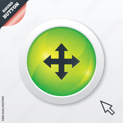Fullscreen sign icon. Arrows symbol. Free Download Fullscreen sign icon. Arrows symbol. - GFXLoad