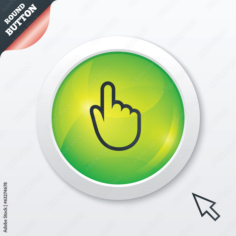 Hand cursor sign icon. Hand pointer symbol. Hand cursor sign icon. Hand pointer symbol.