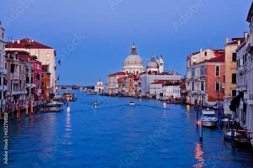 Santa Maria Della Salute, Church of Health, Grand canal Venice I © naughtynut