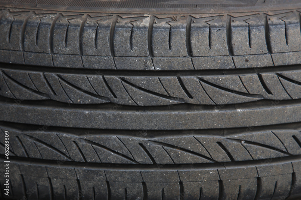 used car tire texture
