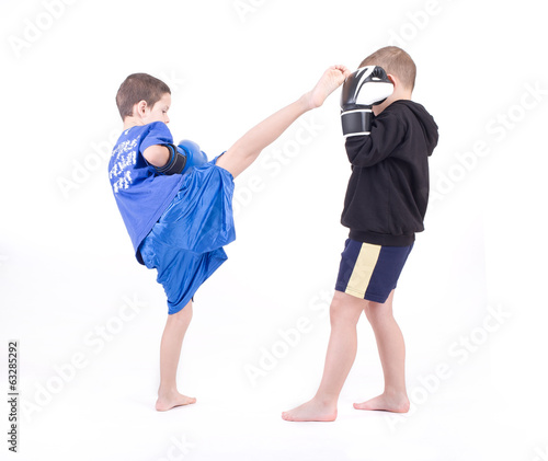 Kickboxing fight