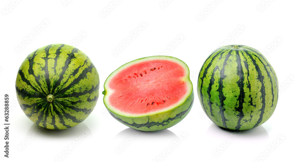 watermelon isolated on white background watermelon isolated on white background
