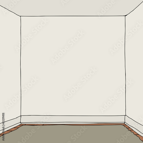 Empty Room Cartoon