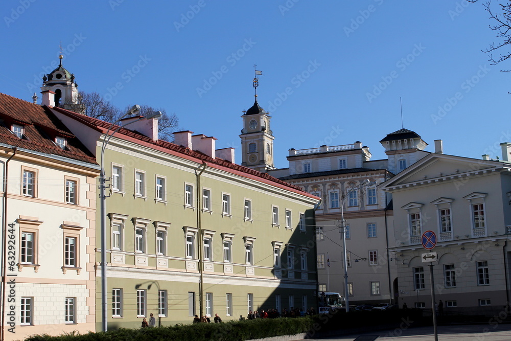 Obraz premium Vilnius old town