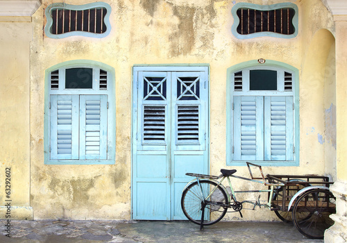 Rickshaw. Georgetown, Malaysia