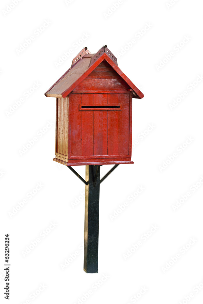 red mailbox