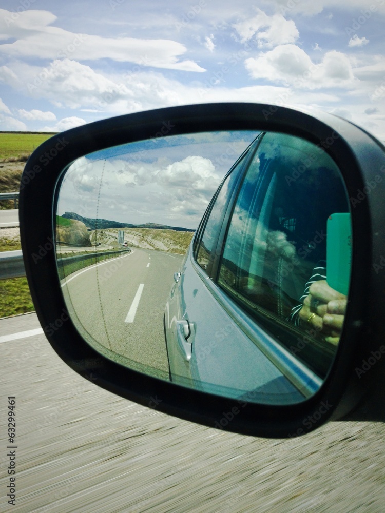 Naklejka premium The open road