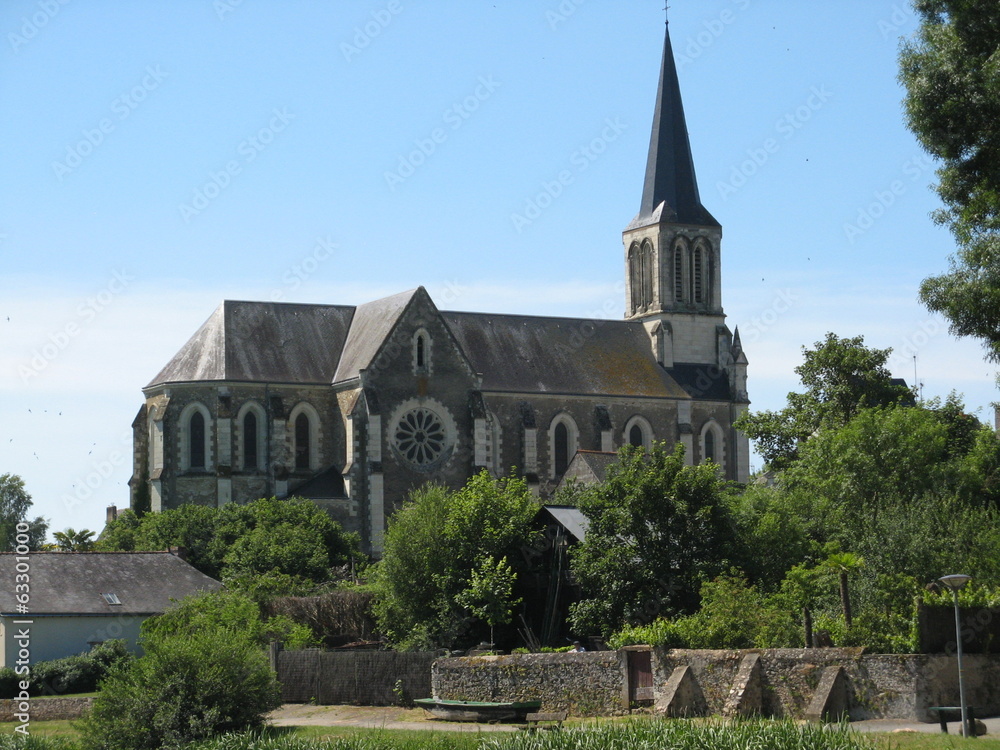 Pays de la Loire - Maine et Loire - Eglise de Juvardeil