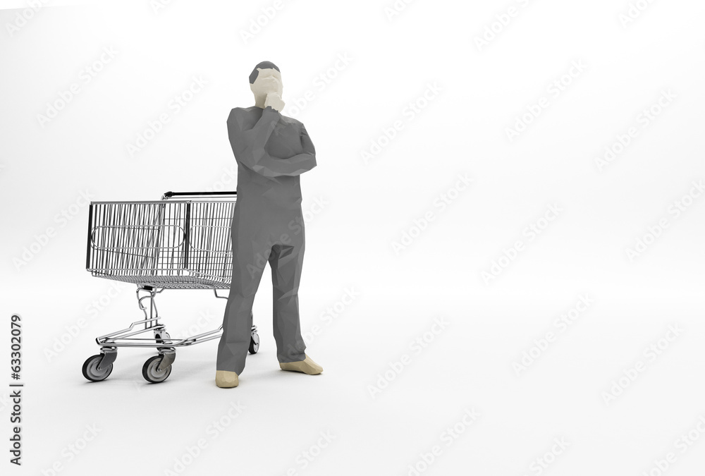 Cosa acquistare - crisi - carrello spesa vuoto Cosa acquistare - crisi - carrello spesa vuoto