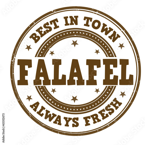 Falafel stamp
