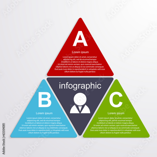 Vector infographic. Design template.