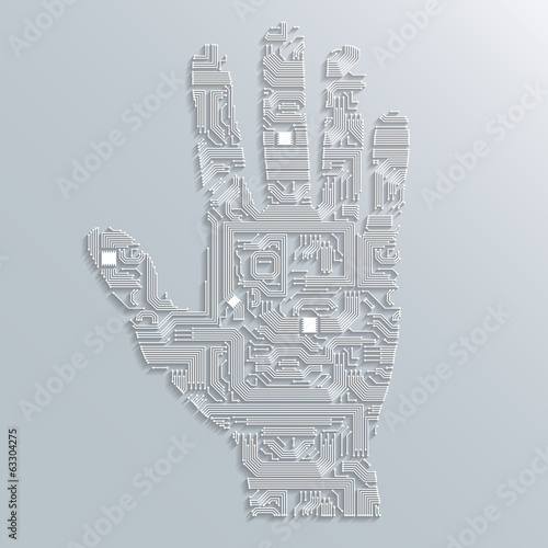 Circuit board hand