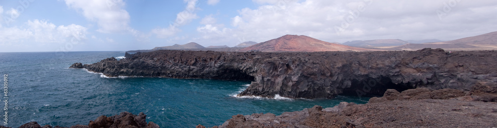 los hervideros, lanzarote, canary islands los hervideros, lanzarote, canary islands