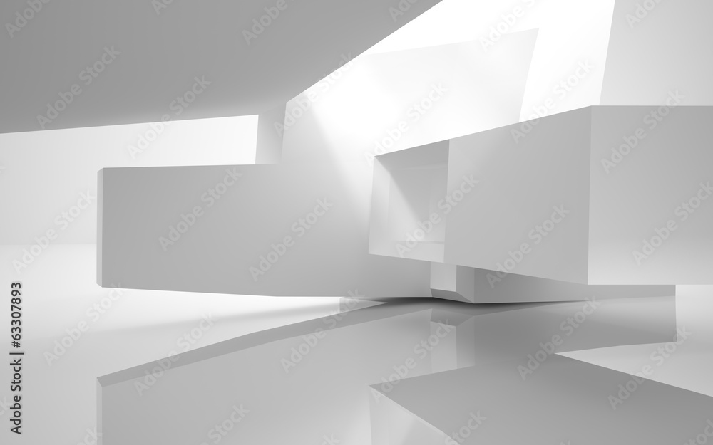 Abstract Architecture. abstract white building on a white backgr Abstract Architecture. abstract white building on a white backgr