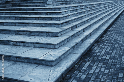 stone stairs in the park