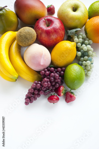 Fototapeta Naklejka Na Ścianę i Meble -  フルーツ　果物の集合
