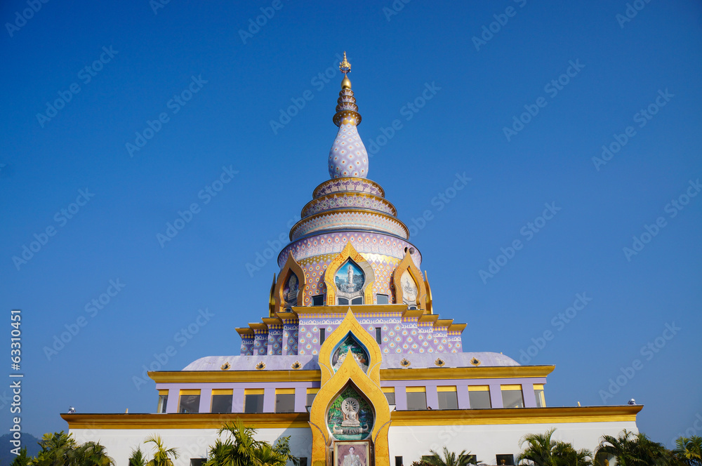 colorful pagoda