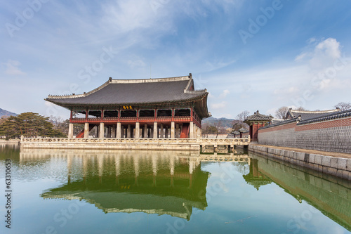 Gyeongbokgung Palace in Seoul , South Korea