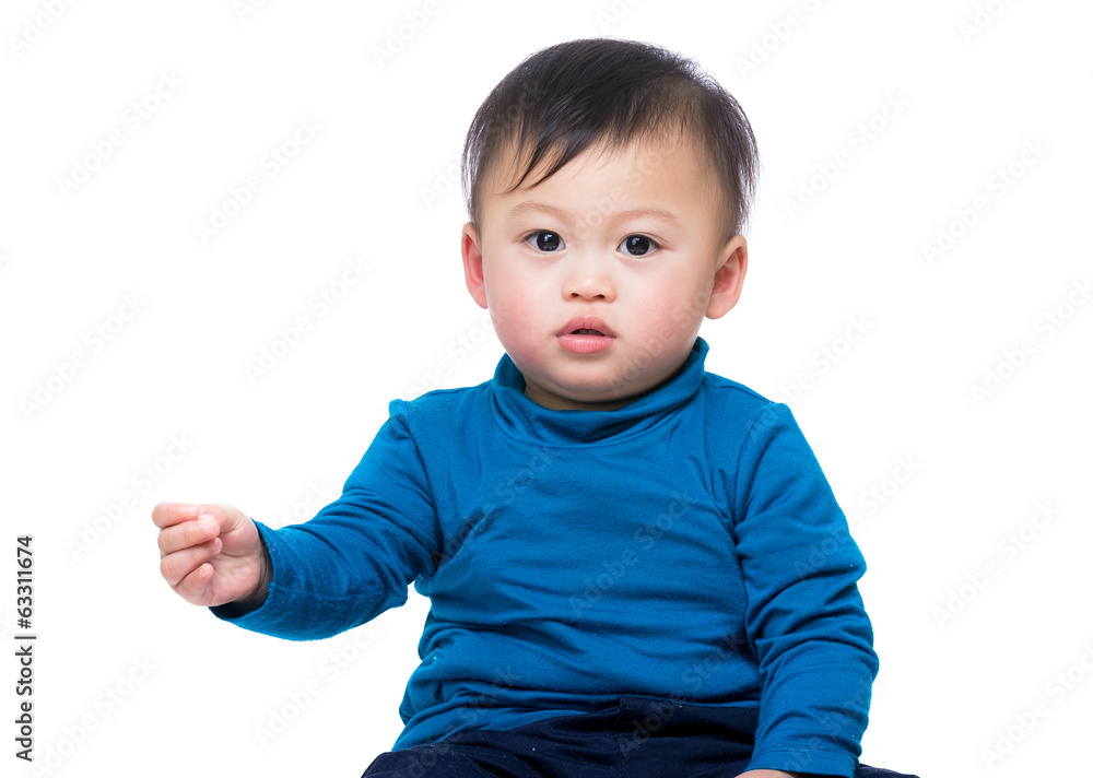 Asia baby boy portrait Asia baby boy portrait