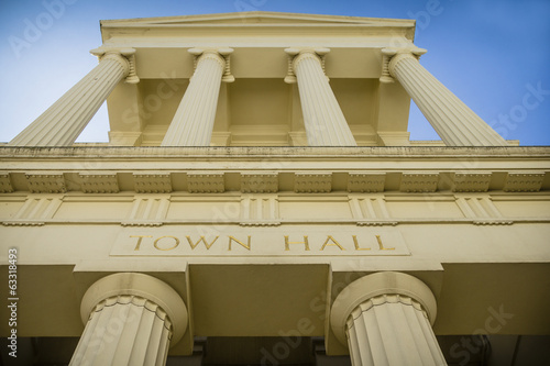 Grand town hall photo