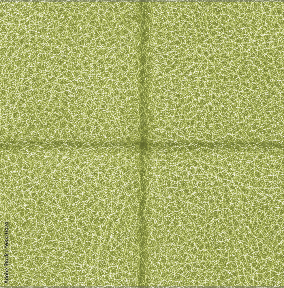 Fototapeta premium green leather textured background