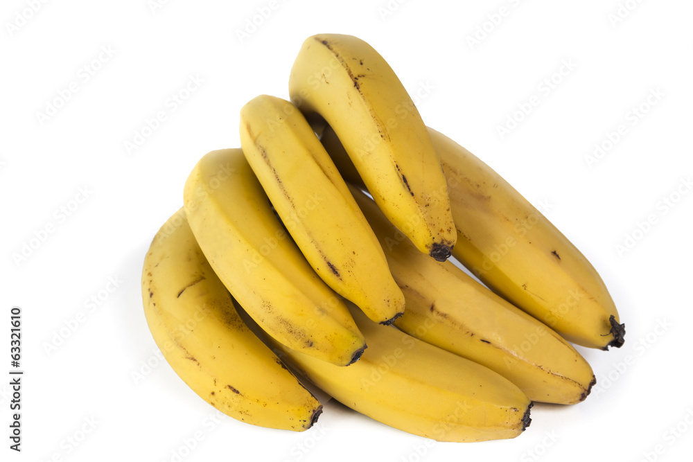 Banana Bunch Isolated Banana Bunch Isolated
