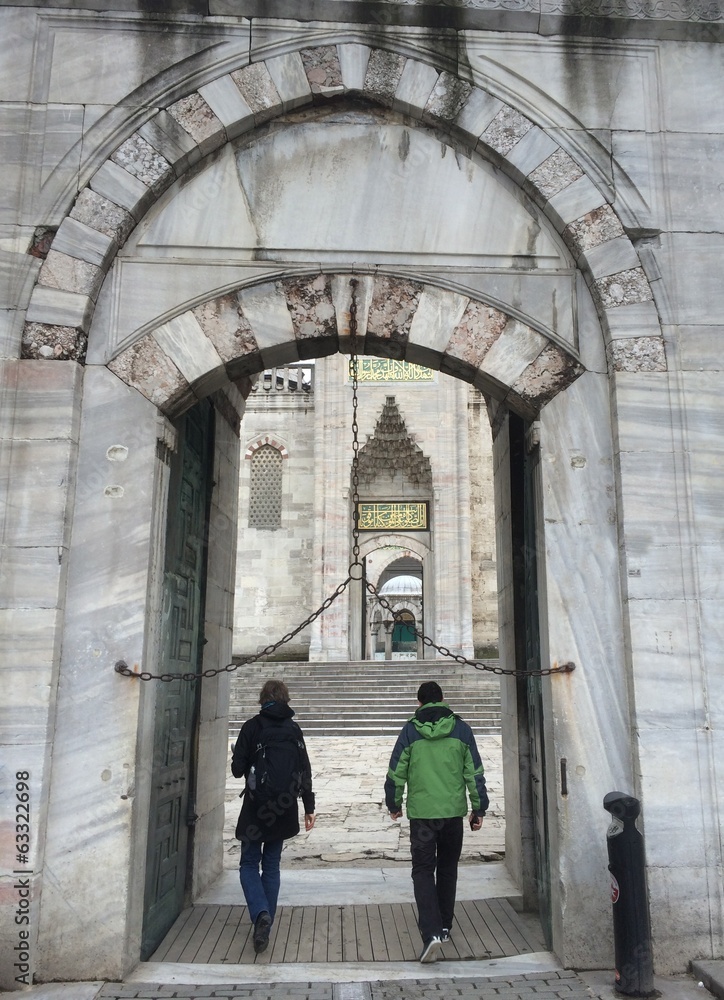 Sultanahmet Camii Girişi