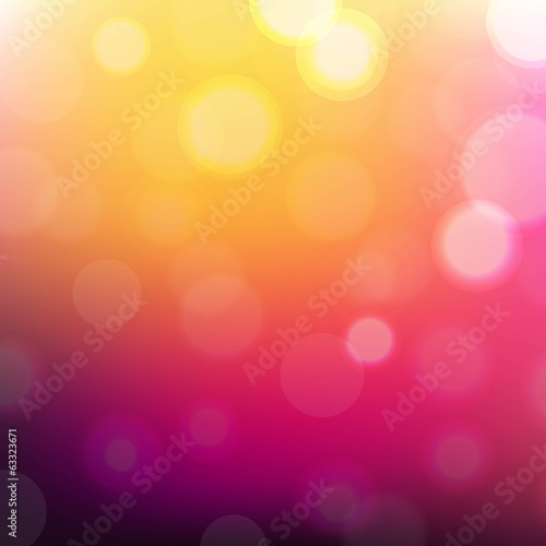 Colorful Wallpaper With Bokeh